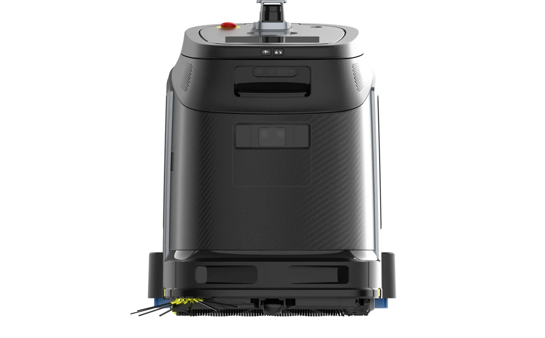 Compact scrubber-dryer